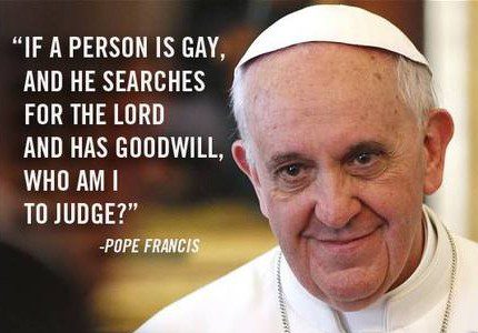 Pope comments